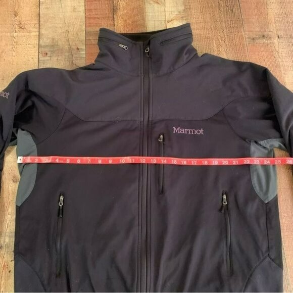 Marmot Full zip black wind stopper jacket men’s xl - Picture 9 of 16